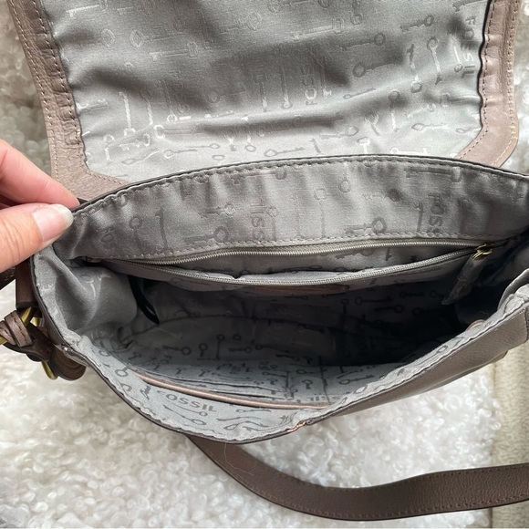 FOSSIL Vintage Reissue Saddle Crossbody Bag - Picture 8 of 10